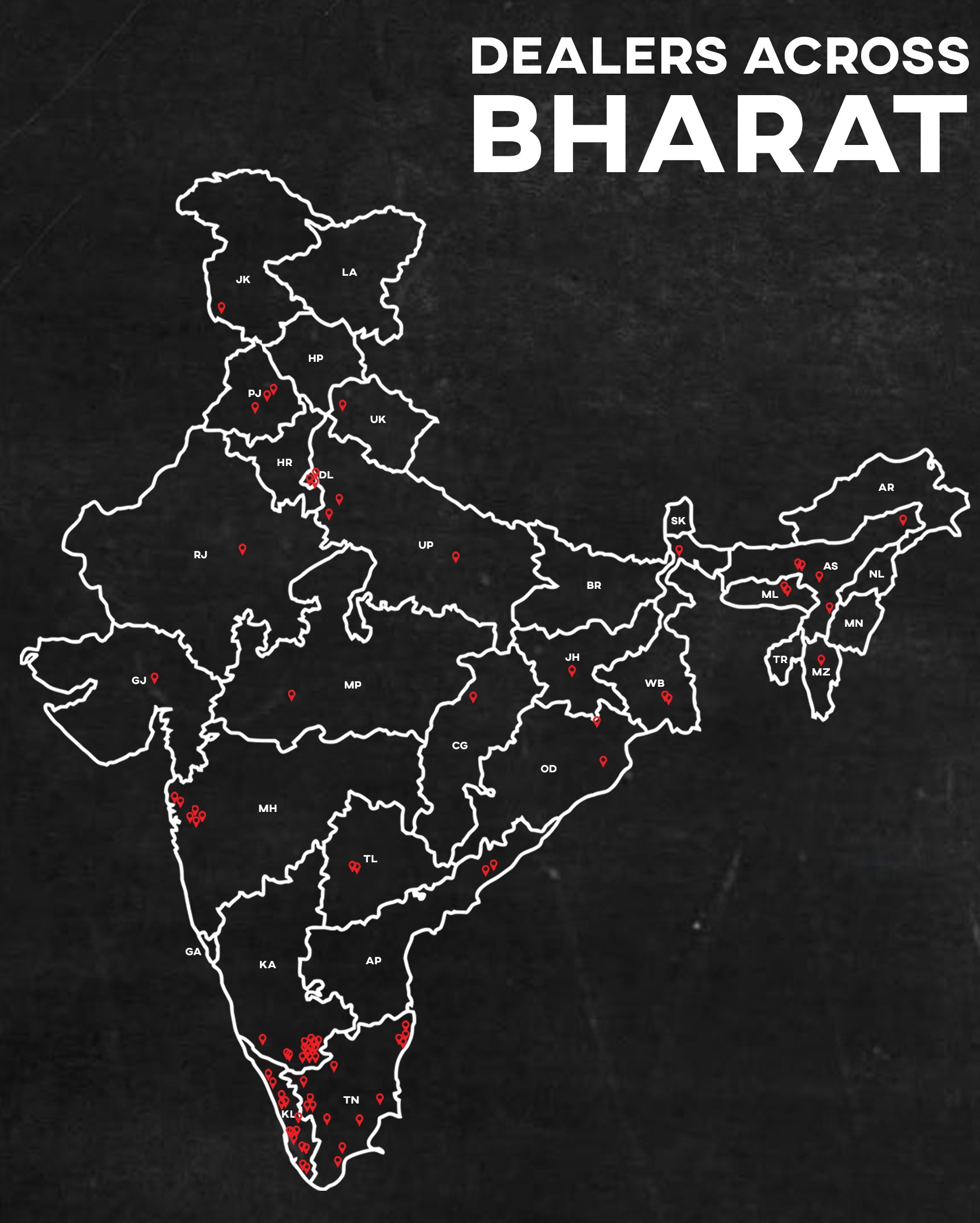 India Dealer Map